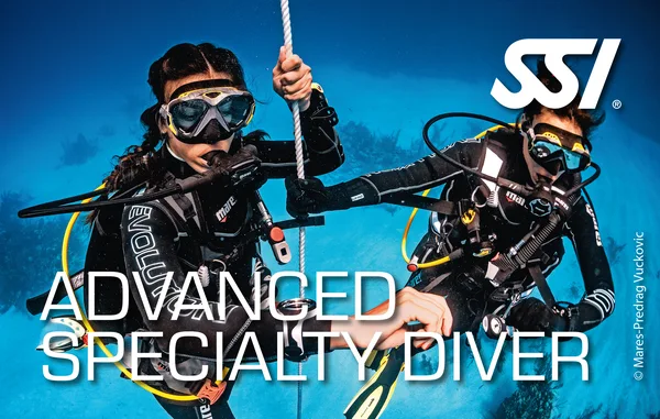 Karta SSI Advanced Speciality Diver